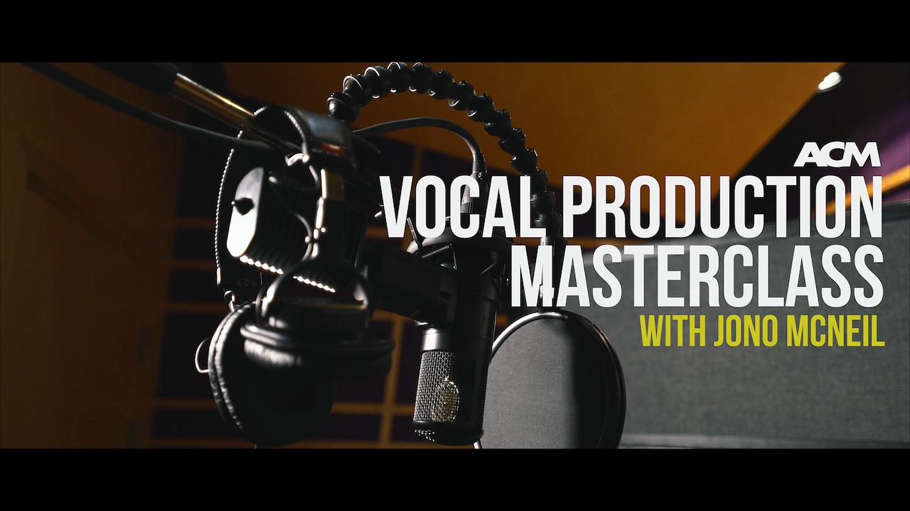 Vocal Production Session with Jono McNeil - Short Film